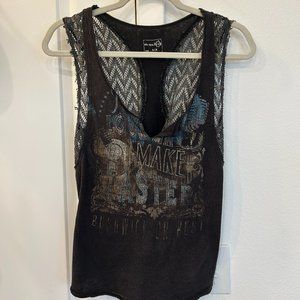 Free People 100% cotton tank blouse